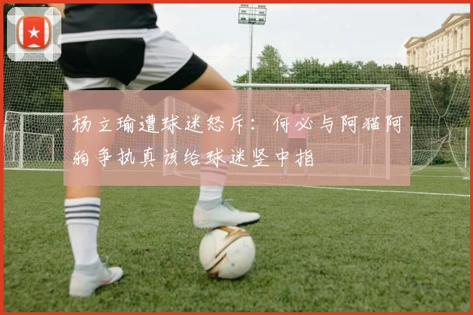 杨立瑜遭球迷怒斥：何必与阿猫阿狗争执真该给球迷竖中指
